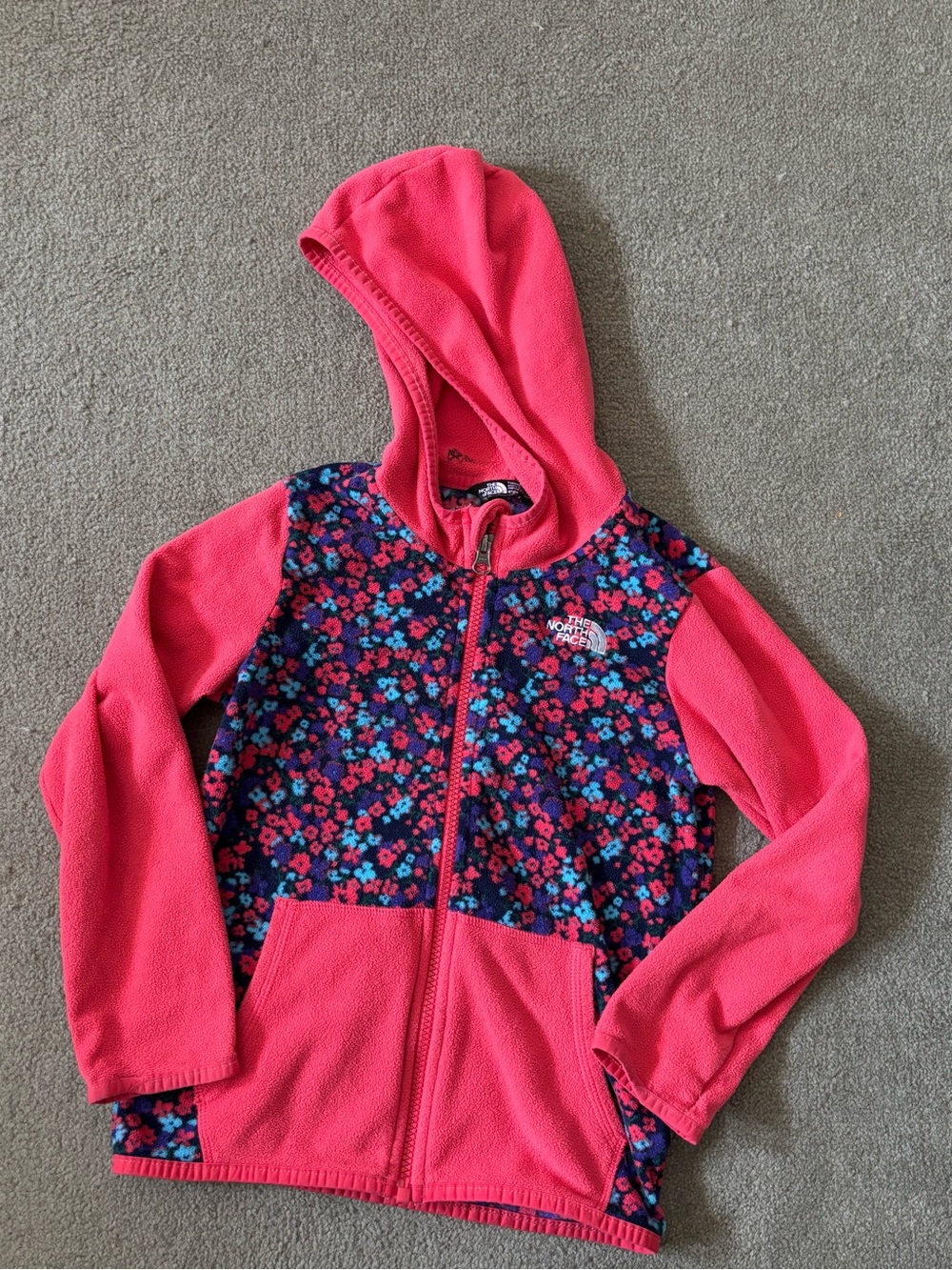 Pink Fleece Northface Jacket 🌸